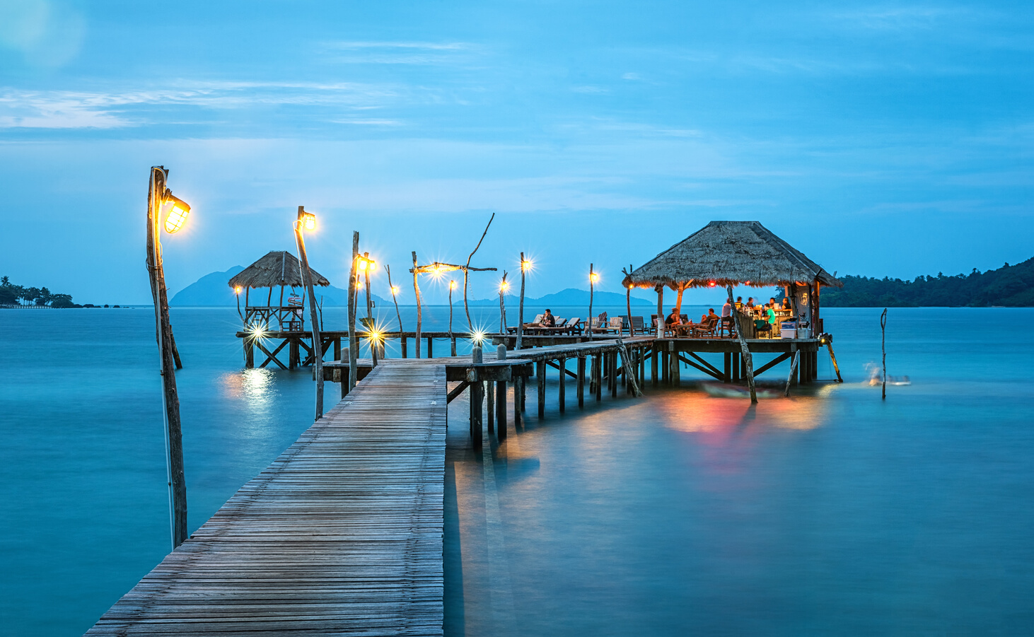 Wooden Bungalow on the Beach